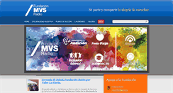 Desktop Screenshot of fundacionmvsradio.org